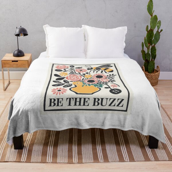 Item preview, Be the Buzz, Flower Power Vibes, Bee, floral, funnyfits70, Humor, Funny, retro, vintages, funny quotes, animal humor, designed and sold by FunnyFits70.