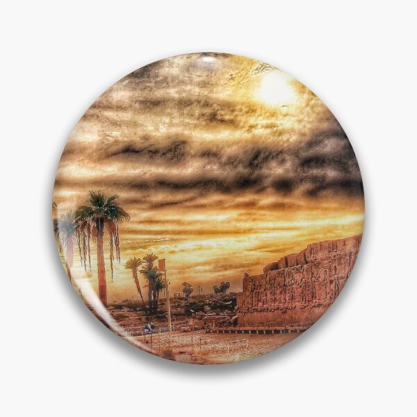 Item preview, Mystical Sunset over Karnak Temple, Egypt designed and sold by Faruk Kalkan Travel Gallery.