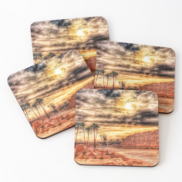 Item preview, Mystical Sunset over Karnak Temple, Egypt designed and sold by Faruk Kalkan Travel Gallery.