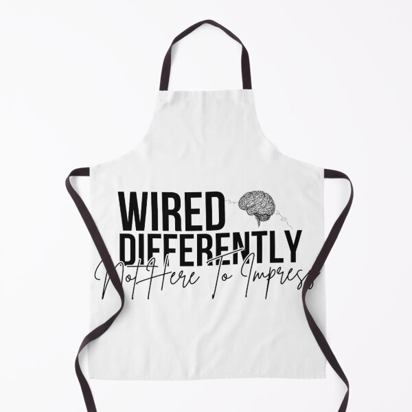 Item preview, Wired differently, not here to impress designed and sold by Chrystelle Hubert.