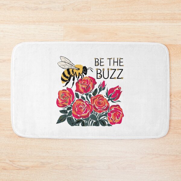 Item preview, Be the Buzz, Flower Power Vibes, Bee, floral, funnyfits70, Humor, Funny, retro, vintages, funny quotes, animal humor, designed and sold by FunnyFits70.
