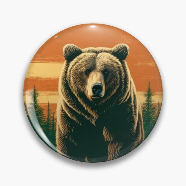 Item preview,  Grizzly Bear at Sunset designed and sold by gpkool.