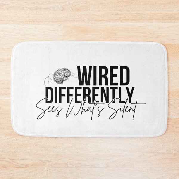 Item preview, Wired differently, sees what’s silent designed and sold by Chrystelle Hubert.