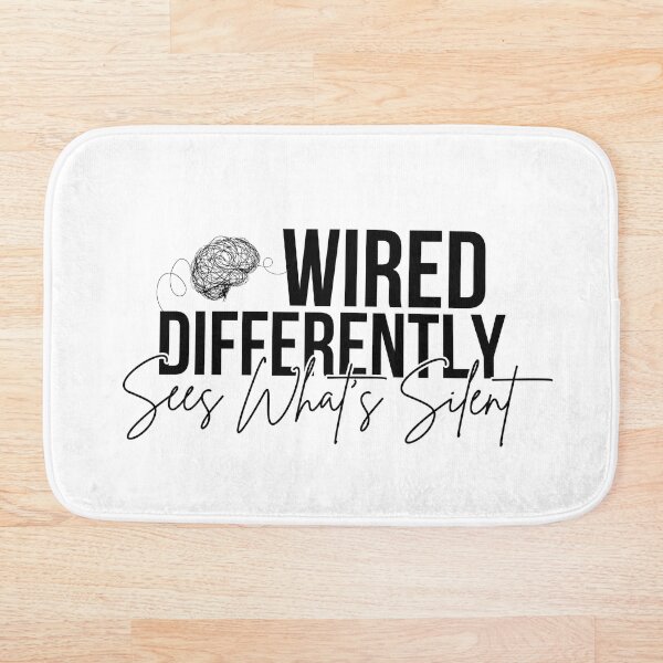 Aperçu de l'œuvre Wired differently, sees what’s silent créée et vendue par Chrystelle Hubert.