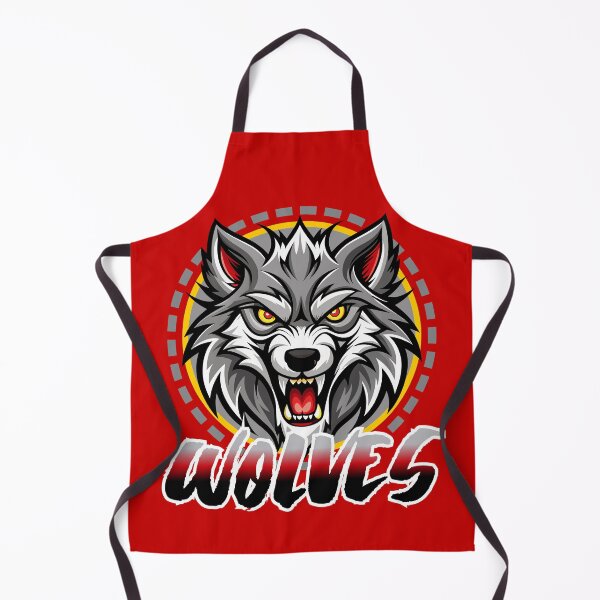 Item preview, ANIMAL SPORTS TEAM LOGO - WOLF WOLVES - GO! D1 designed and sold by CuPensky.