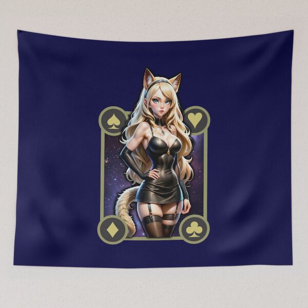 Item preview, CATGIRL NEKO COSPLAY - POKER GAME NAIPE - FURRY - GATITA D2 designed and sold by CuPensky.