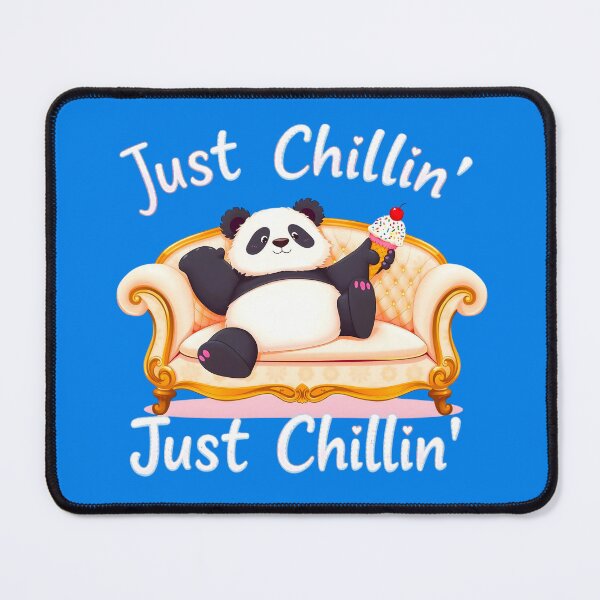 Item preview, Panda Style: Keep Calm and Just Chillin' with Ice Cream designed and sold by Fantabulous.