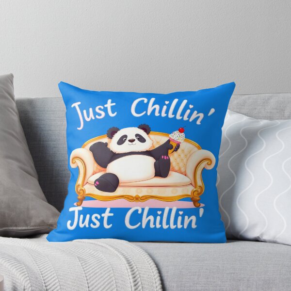 Item preview, Panda Style: Keep Calm and Just Chillin' with Ice Cream designed and sold by Fantabulous.