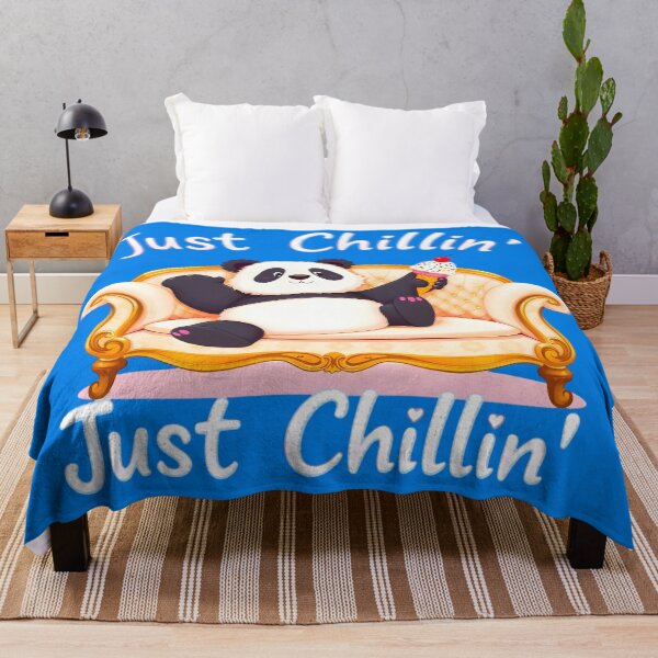 Item preview, Panda Style: Keep Calm and Just Chillin' with Ice Cream designed and sold by Fantabulous.