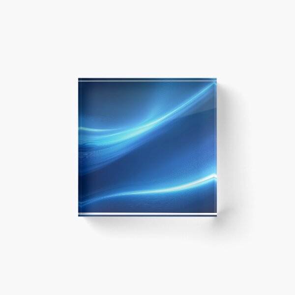 Item preview, Dark Blue Graphic Light Waves 1 designed and sold by SparroCreative.