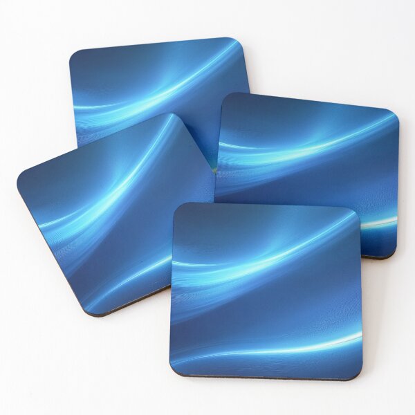 Item preview, Dark Blue Graphic Light Waves 1 designed and sold by SparroCreative.