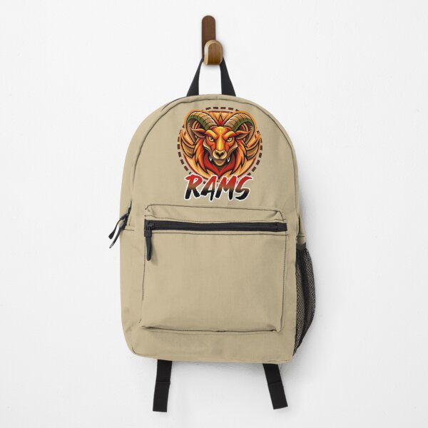 Item preview, ANIMAL SPORTS TEAM LOGO - RAM RAMS - GO! D1 designed and sold by CuPensky.