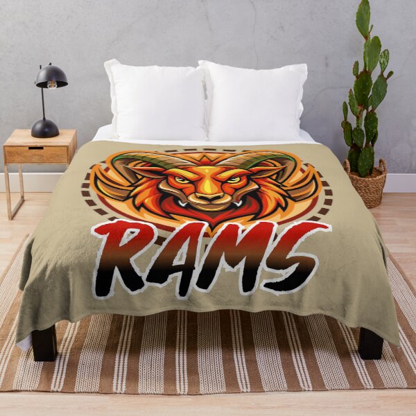 Item preview, ANIMAL SPORTS TEAM LOGO - RAM RAMS - GO! D1 designed and sold by CuPensky.