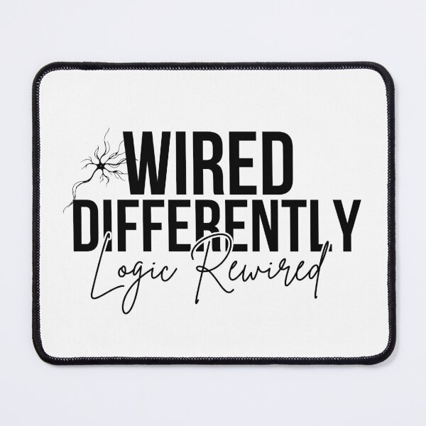 Item preview, Wired differently, logic rewired designed and sold by Chrystelle Hubert.