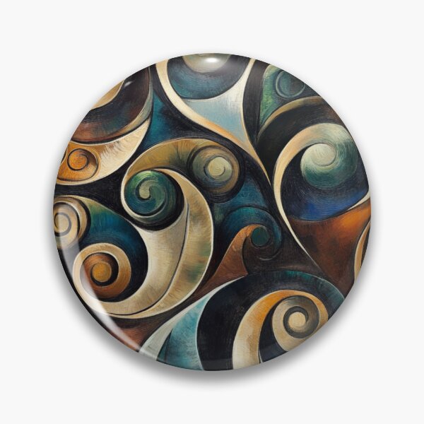 Artikelvorschau, Neuseeland Māori Paua Muster Koru Design 388 entworfen und verkauft von GrinGalore.