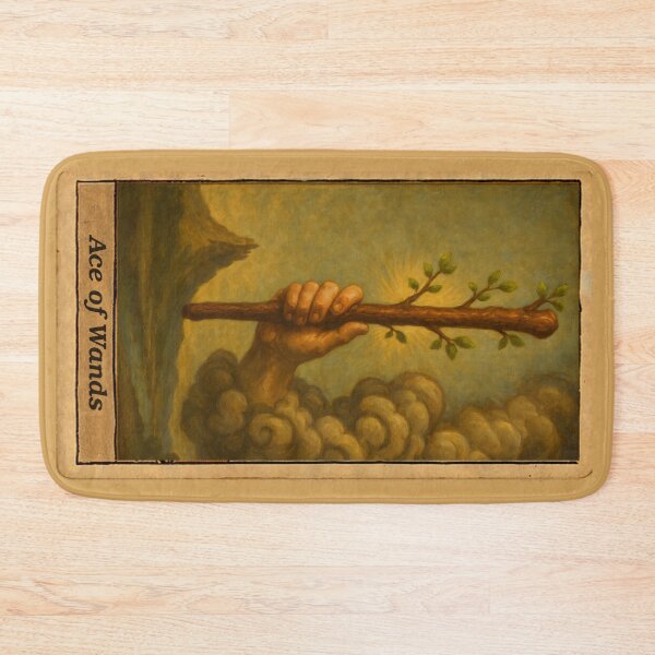 Item preview, Tarot: Ace of Wands designed and sold by skoolsarecool.