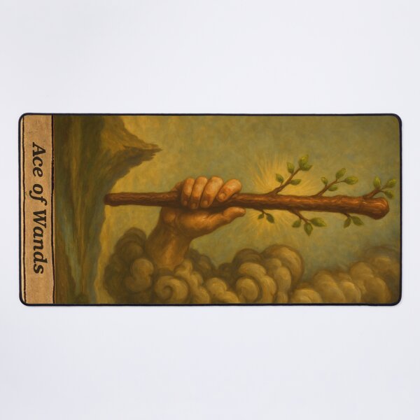 Item preview, Tarot: Ace of Wands designed and sold by skoolsarecool.