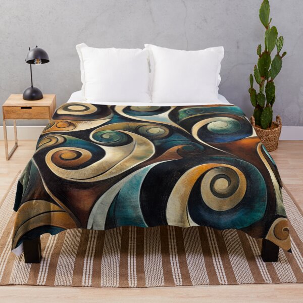 Artikelvorschau, Neuseeland Māori Paua Muster Koru Design 388 entworfen und verkauft von GrinGalore.
