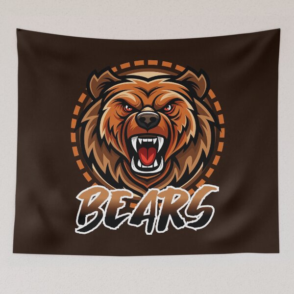 Item preview, ANIMAL SPORTS TEAM LOGO - BEAR BEARS - LET'S GO! D1 designed and sold by CuPensky.