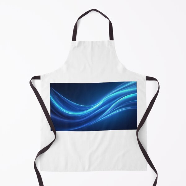 Item preview, Dark Blue Graphic Light Waves 2 designed and sold by SparroCreative.