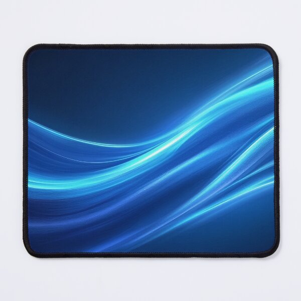 Item preview, Dark Blue Graphic Light Waves 2 designed and sold by SparroCreative.
