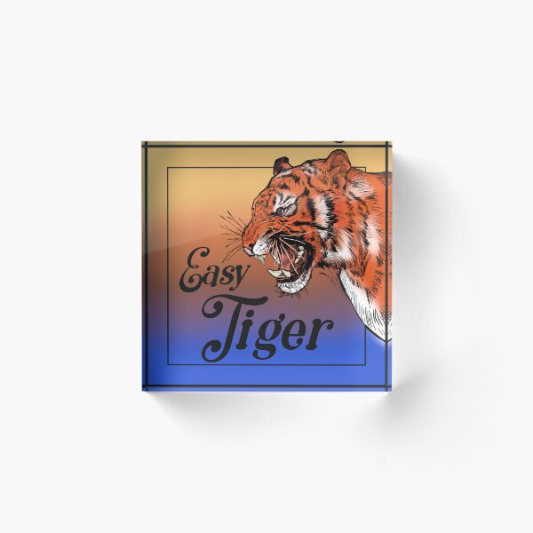 Aperçu de l'œuvre Easy Tiger créée et vendue par Onehappyhook.