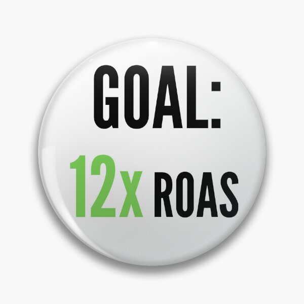 Item preview, Goal: 12x ROAS Motivation - Green designed and sold by VasInd.