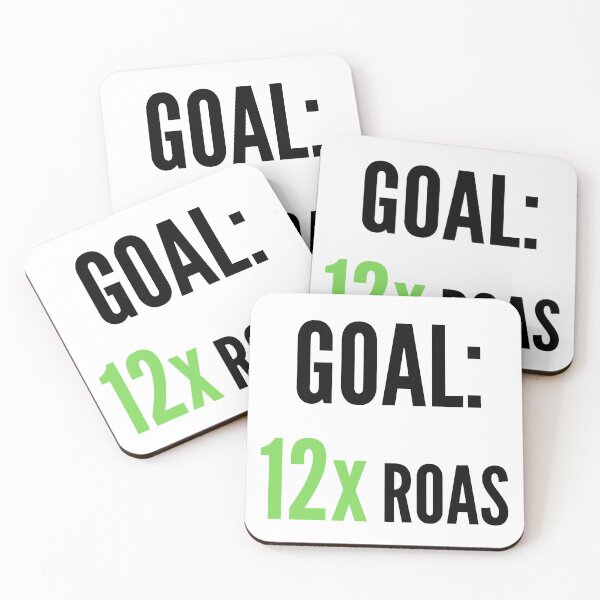 Item preview, Goal: 12x ROAS Motivation - Green designed and sold by VasInd.