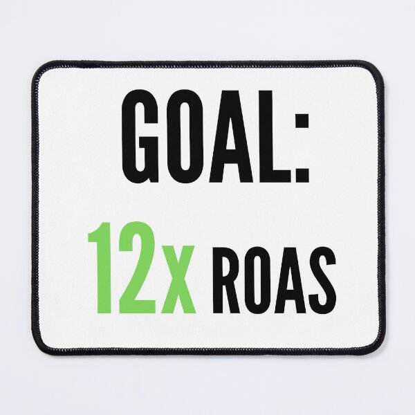 Item preview, Goal: 12x ROAS Motivation - Green designed and sold by VasInd.