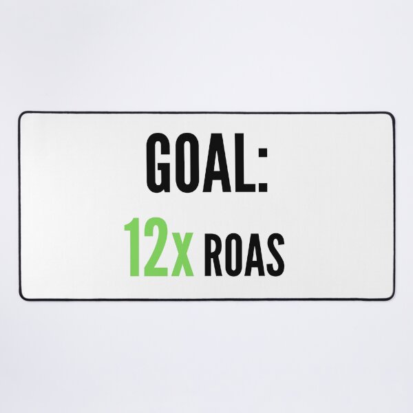 Item preview, Goal: 12x ROAS Motivation - Green designed and sold by VasInd.