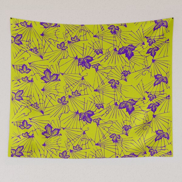 Item preview, Ivy Purple with Yellow designed and sold by volcanix.
