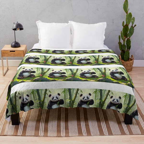 Item preview, Panda in the jungle, WWF Panda, Funny panda designed and sold by Hope-it-fits.