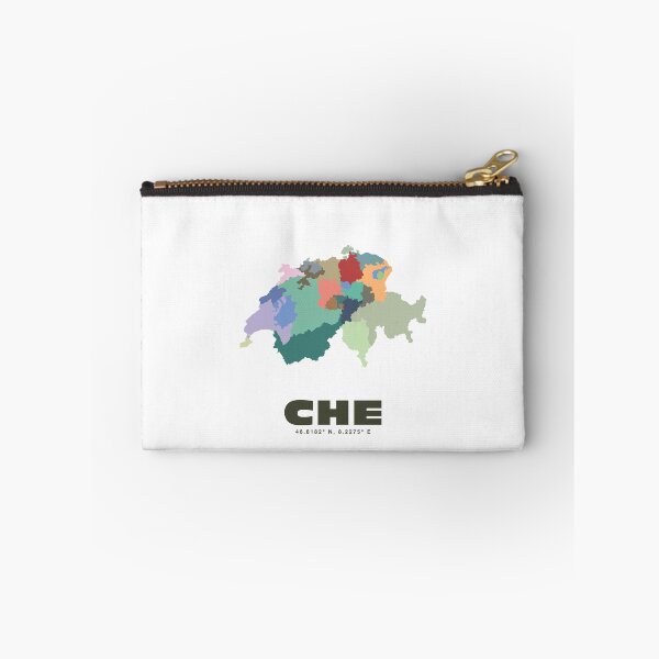 Item preview, Colorful Switzerland Map Poster | Modern CHE Wall Art | Swiss Cantons Art | Gift for Traveler and Switzerland Lover designed and sold by CartoPrints.