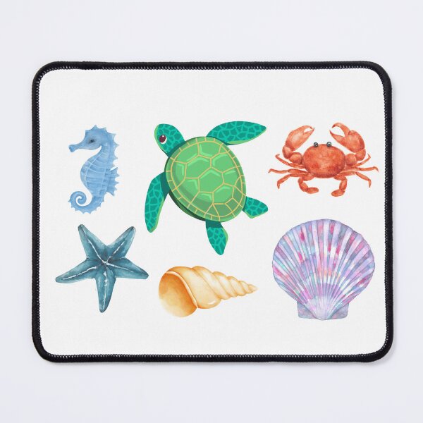Item preview, Small Beach Animals Art – Cute Coastal Design for Clothing, Accessories, and Perfect Gifts for Beach Lovers designed and sold by knalpot-design.