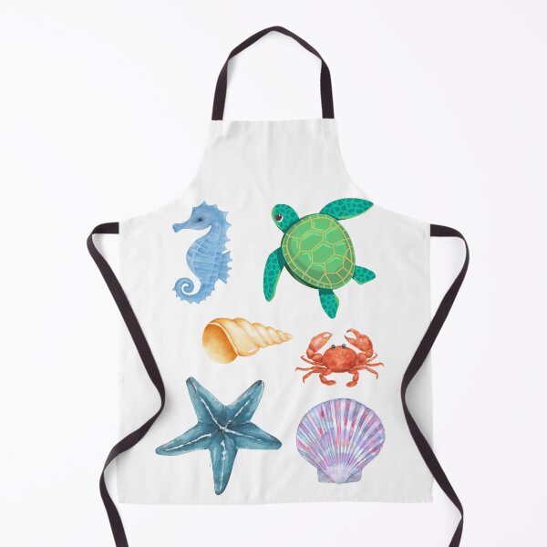 Item preview, Small Beach Animals Art – Cute Coastal Design for Clothing, Accessories, and Perfect Gifts for Beach Lovers designed and sold by knalpot-design.