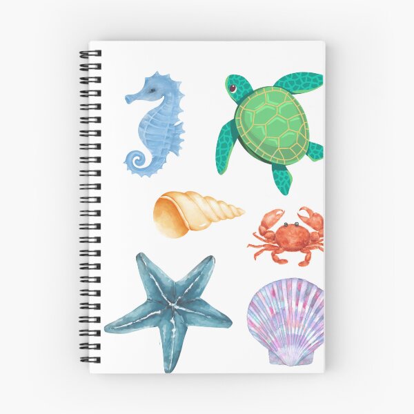 Item preview, Small Beach Animals Art – Cute Coastal Design for Clothing, Accessories, and Perfect Gifts for Beach Lovers designed and sold by knalpot-design.