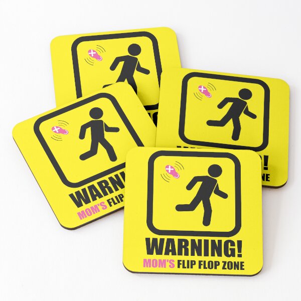Item preview, SIGN POSTER - WARNING! CAREFUL! - MOTHER'S FLOPPING AREA designed and sold by CuPensky.