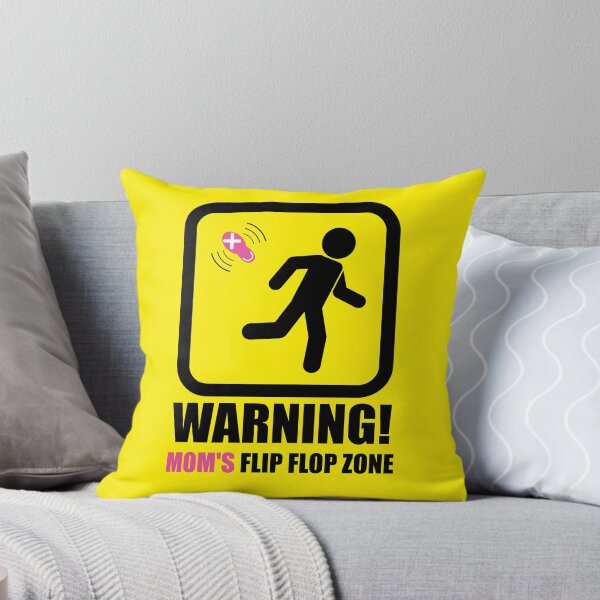 Item preview, SIGN POSTER - WARNING! CAREFUL! - MOTHER'S FLOPPING AREA designed and sold by CuPensky.