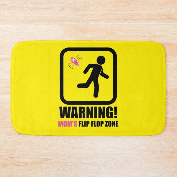 Item preview, SIGN POSTER - WARNING! CAREFUL! - MOTHER'S FLOPPING AREA designed and sold by CuPensky.