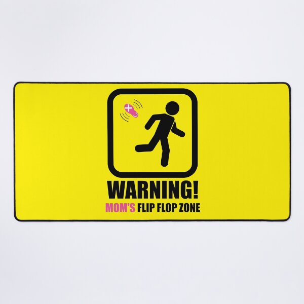Item preview, SIGN POSTER - WARNING! CAREFUL! - MOTHER'S FLOPPING AREA designed and sold by CuPensky.