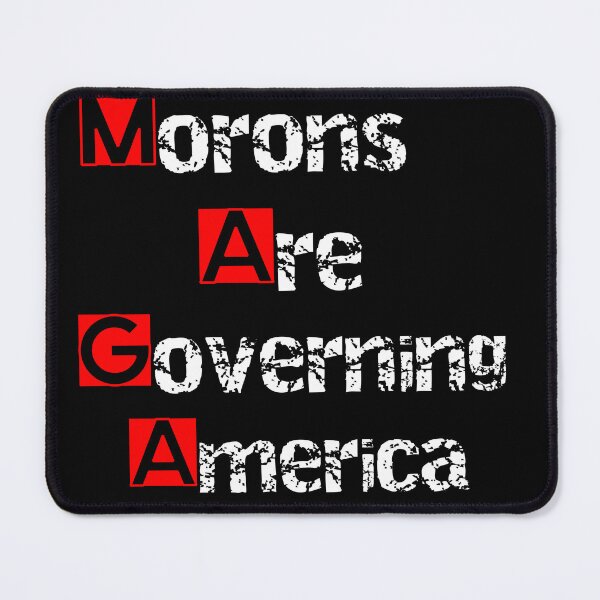 Item preview, Morons Are Governing America Anti Trump Political designed and sold by Eva-mery.