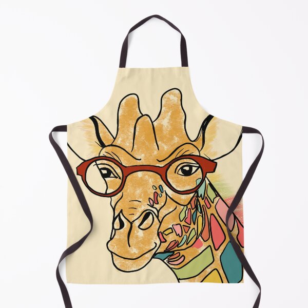 Item preview, Nerdy giraffe designed and sold by Onehappyhook.