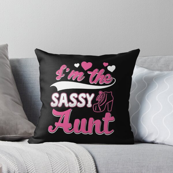 Item preview, I'm the Sassy aunt Funny Auntie gift designed and sold by StreetArtPro.