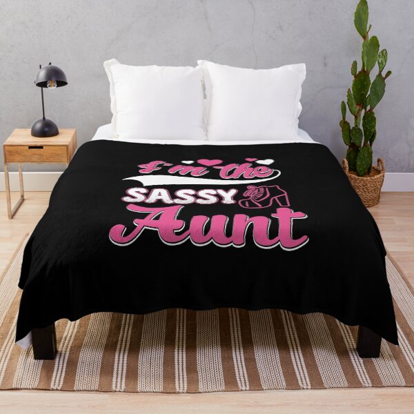 Item preview, I'm the Sassy aunt Funny Auntie gift designed and sold by StreetArtPro.