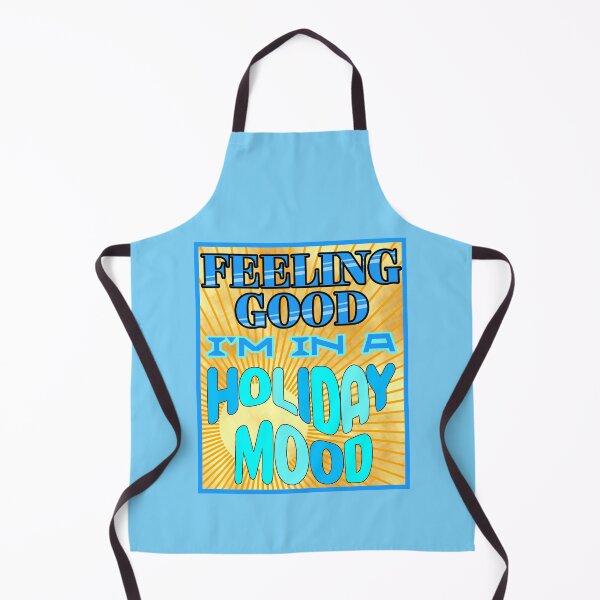Item preview, Feeling Good I'm in a Holiday Mood Blue designed and sold by CreaTwinkles.