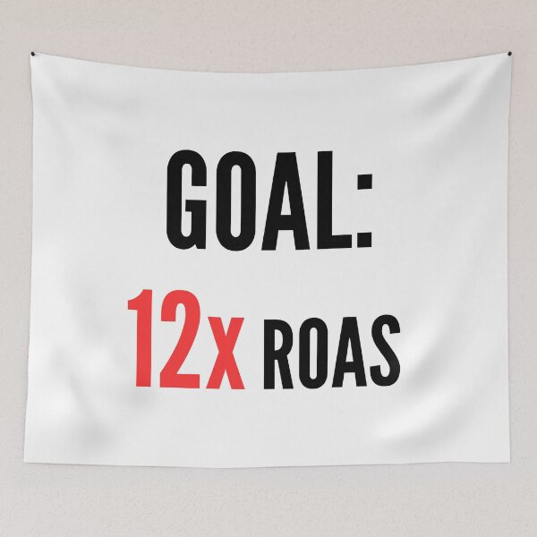 Item preview, Goal: 12x ROAS Motivation - Red designed and sold by VasInd.