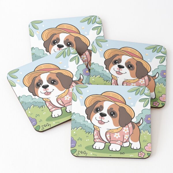 Item preview, Springtime St Bernard Delight designed and sold by NeatThingLover.