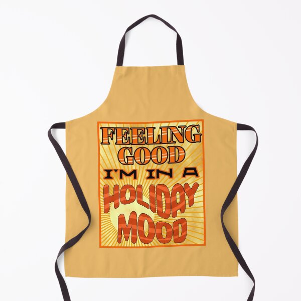 Item preview, Feeling Good I'm in a Holiday Mood Orange designed and sold by CreaTwinkles.