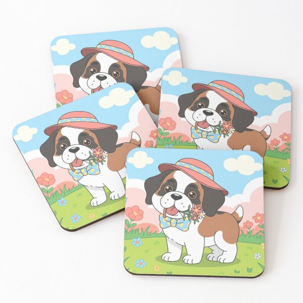 Item preview, Spring St Bernard Bliss designed and sold by NeatThingLover.