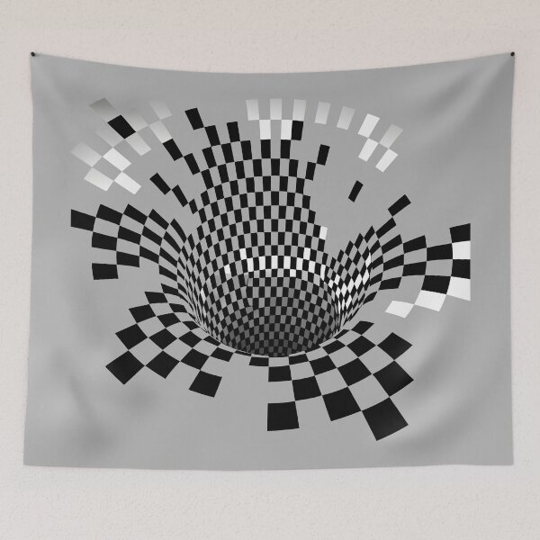 Item preview, HOLLOW HOLE - CHESS GEOMETRY VISUAL EFFECT TEXTURE D1 designed and sold by CuPensky.